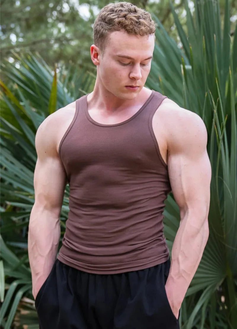 Men's Quick Dry Slim Fit Workout Tank