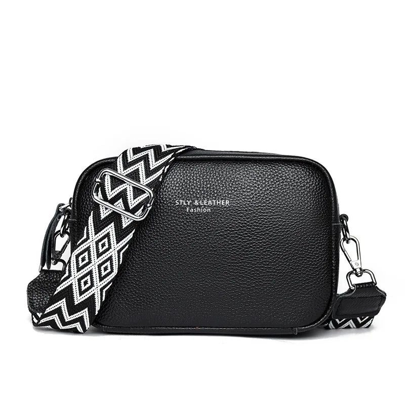 Luxury Genuine Leather Crossbody Bag for Women