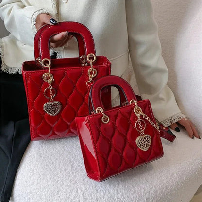 Luxury Quilted Crossbody Handbag for Women