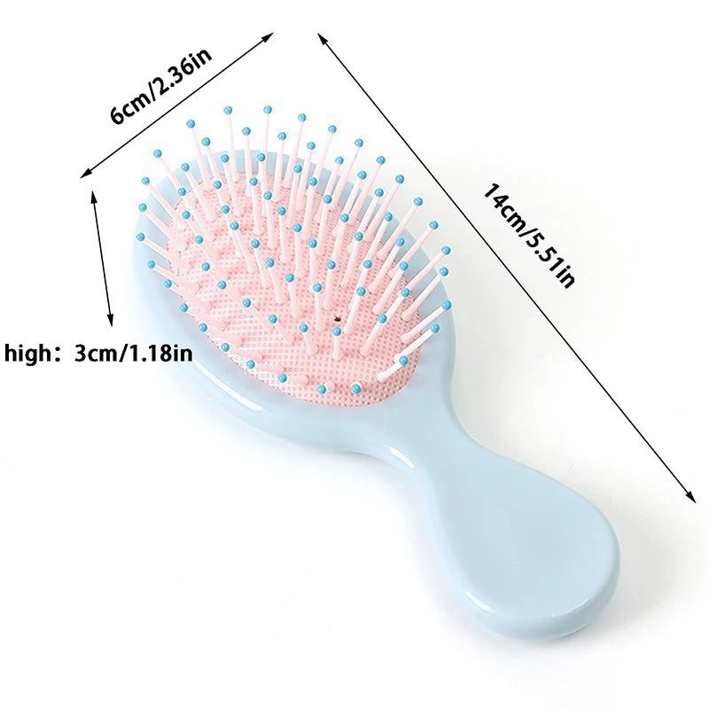 Mini Cartoon Hair Comb Travel Brush