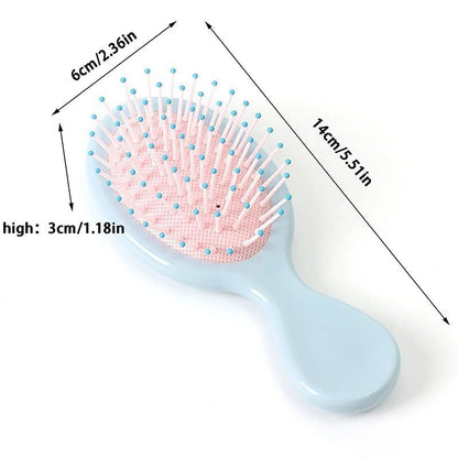 Mini Cartoon Hair Comb Travel Brush