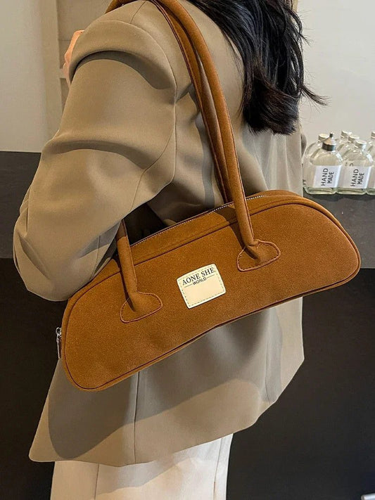 2024 Trendy Suede Shoulder Bags for Women
