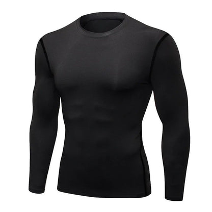 Men's Thermal Long-Sleeve Fitness T-Shirt - Fast Dry