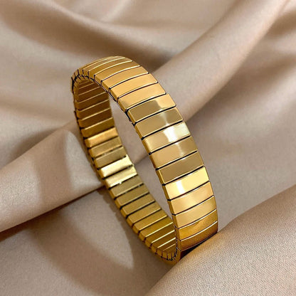 Waterproof Gold Plated Stainless Steel Bracelets