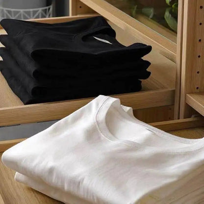 2pcs Cotton T-Shirts for Men and Women