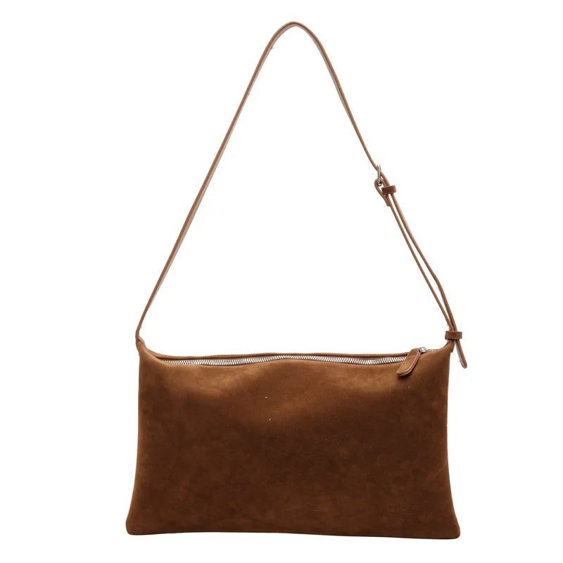 Large Capacity Suede Tote Bag for Women