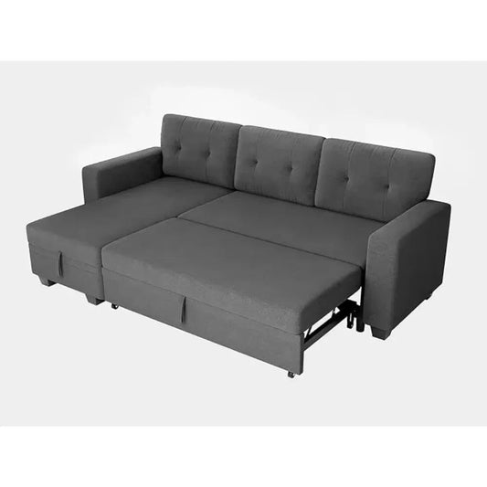 Reversible Sofa Bed with Storage Chaise