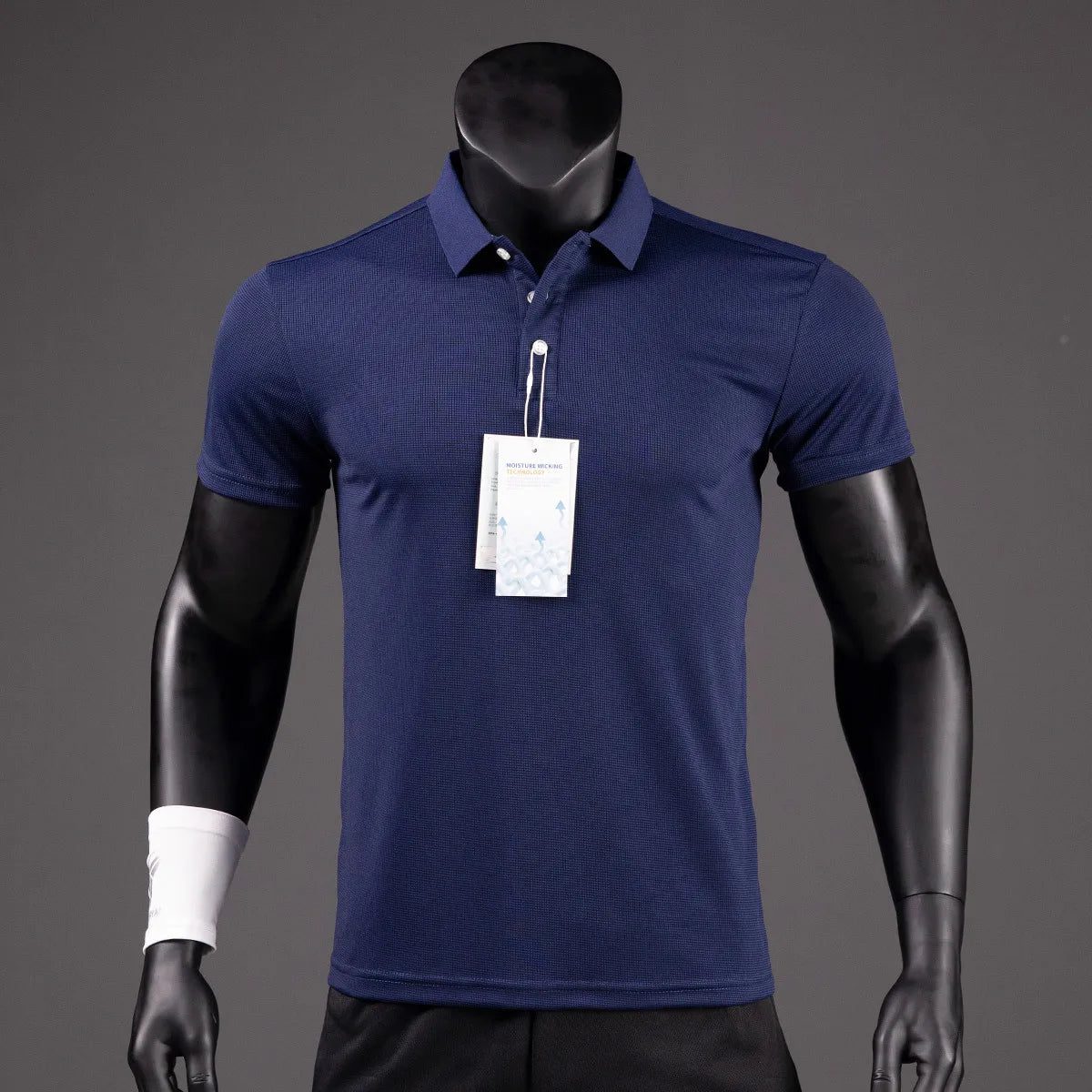 Luxury Men's Golf Polo Shirt - Quick-Drying
