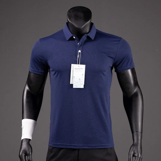 Luxury Men's Golf Polo Shirt - Quick-Drying