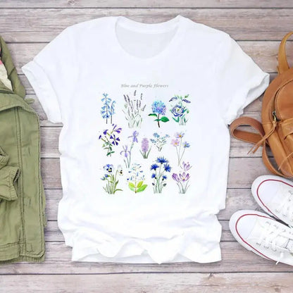Floral Print Oversized T-Shirt for Women