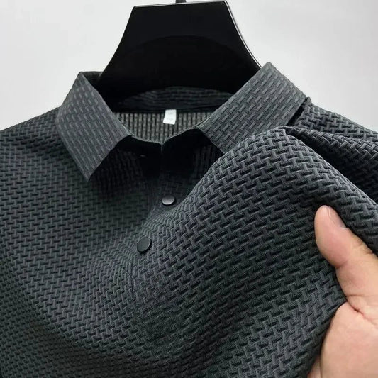 Men's Summer Golf Polo Shirt Ice Silk