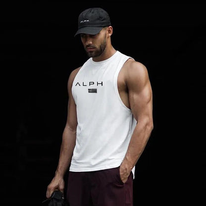 Men's Summer Cotton Sleeveless Workout Tank Top
