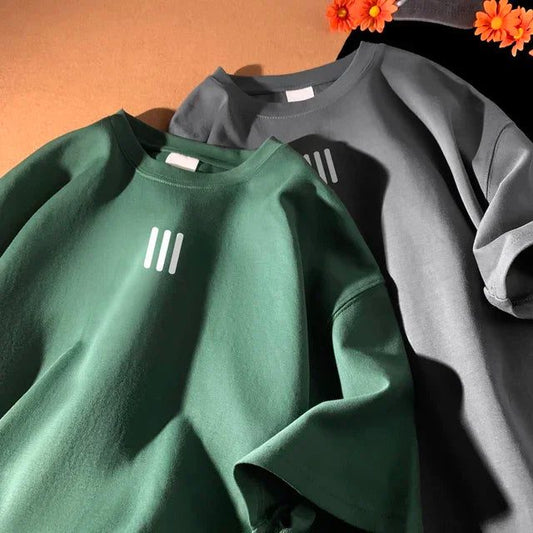 Men's Oversized Cotton T-Shirts for Summer