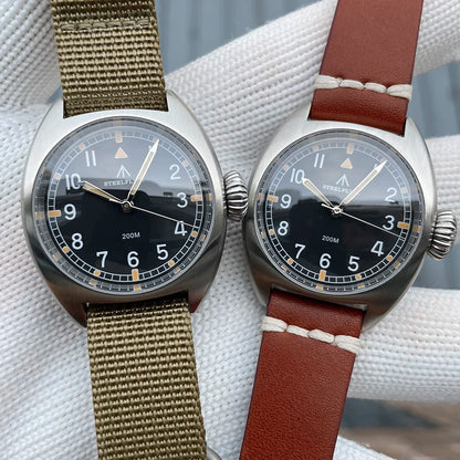 Luxury Unisex Quartz Dive Watch 200M Waterproof