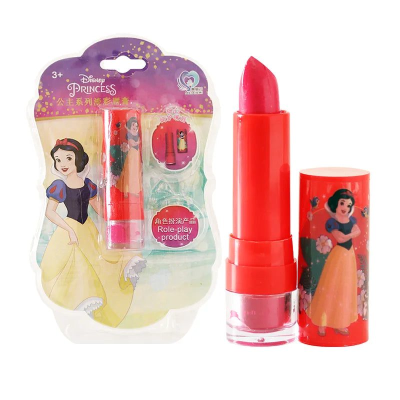 Girls' White Lipstick Makeup Toy Set