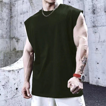 Men's Mesh Tank Top for Summer Fitness