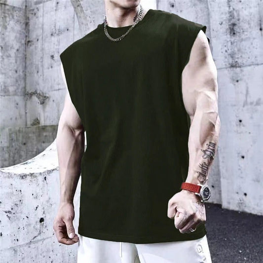 Men's Mesh Tank Top for Summer Fitness