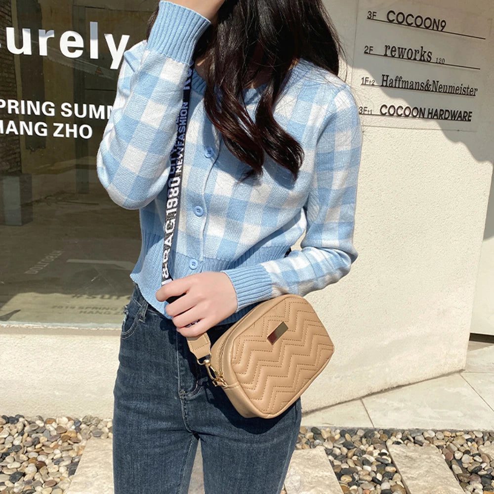 Stylish PU Leather Crossbody Bag for Women