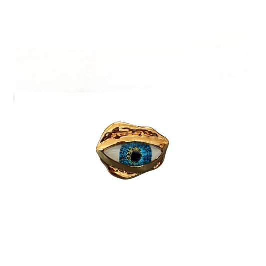 Vintage Eye Open Ring for Unique Style