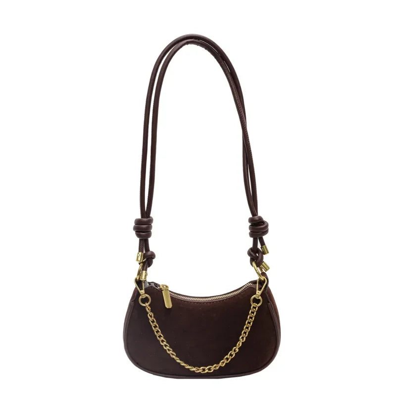 Trendy Suede Hobo Tote Bags for Women