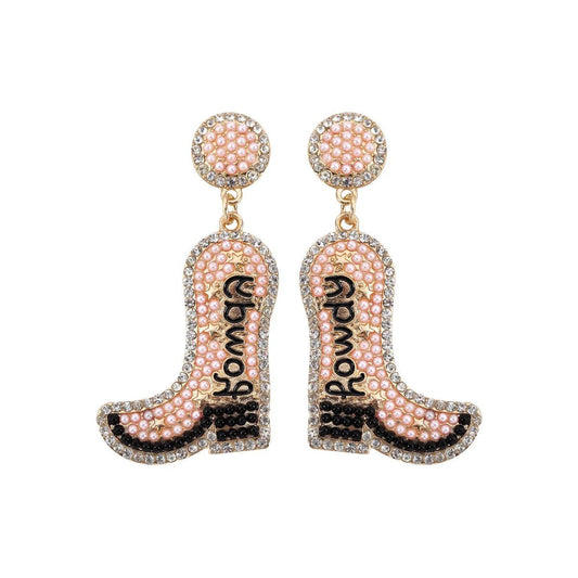 Bohemian Western Cowgirl Beaded Earrings for Women