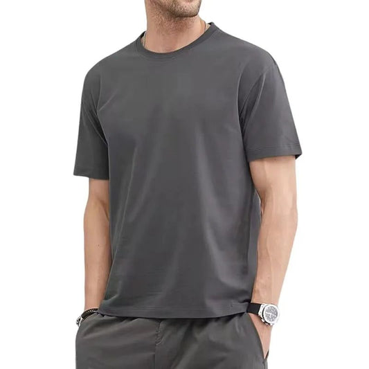 Men's Summer Cotton T-Shirts Plus Size