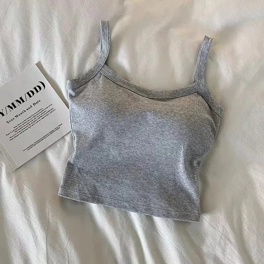 Sexy Women Crop Top Sleeveless Fashion Camisole