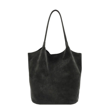 2024 Suede Shoulder Bags: Versatile High-Capacity Tote