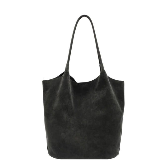 2024 Suede Shoulder Bags: Versatile High-Capacity Tote