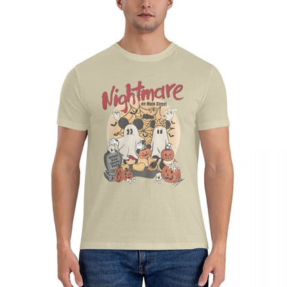 Mickey Minnie Halloween Ghost Men's T-Shirt