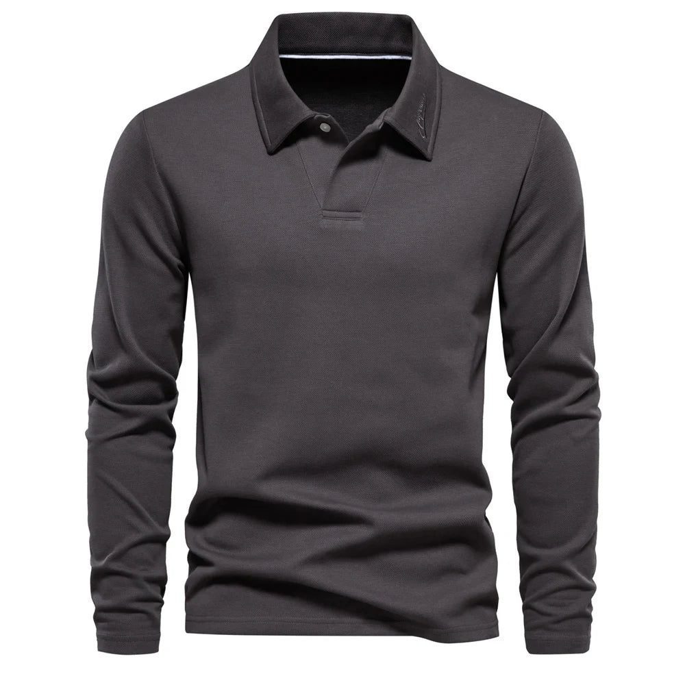 Men's Casual Luxury Golf Polo Shirt
