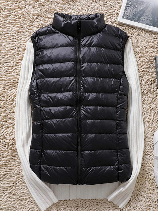 Women Lightweight Duck Down Puffer Vest