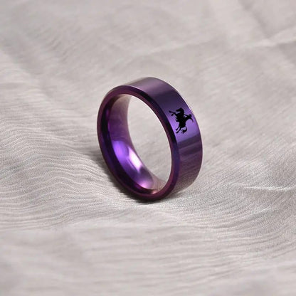 Vintage Bull Skull Men's Ring Western Jewelry