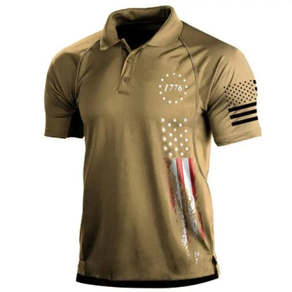 1776 Independence Day Men's Golf Polo Shirt