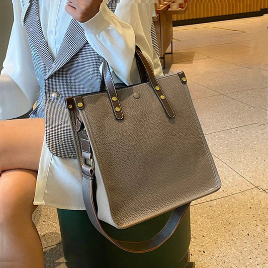 2024 Trendy Leather Tote Bags for Women