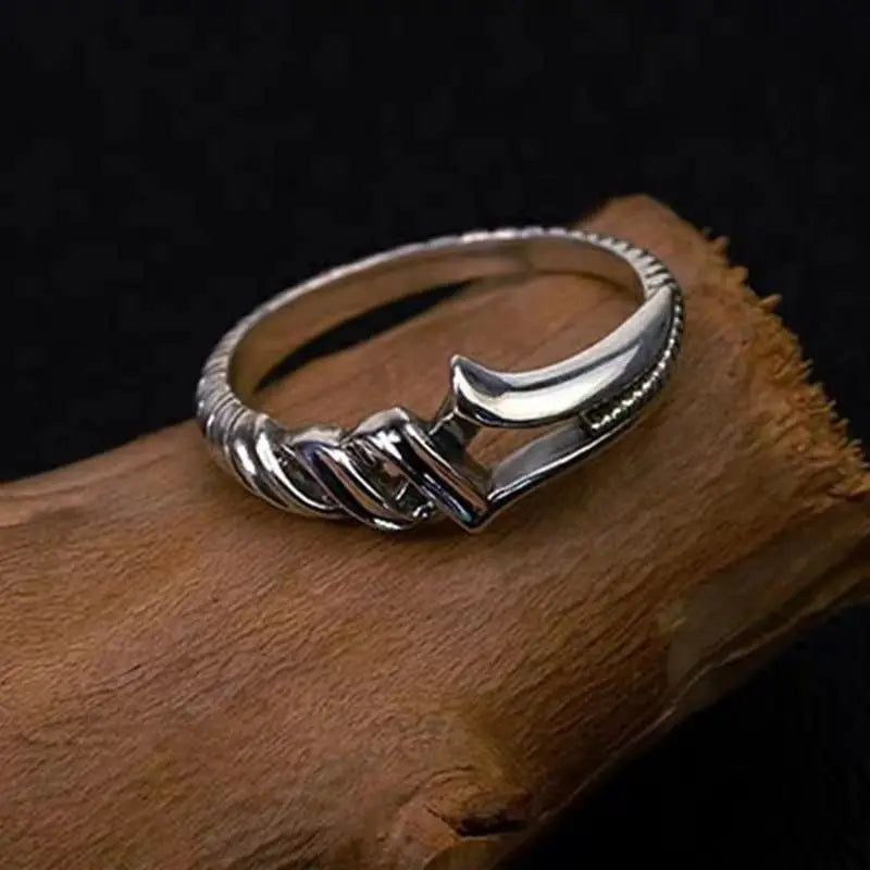 Vintage Anime Longinus Spear Adjustable Cosplay Ring