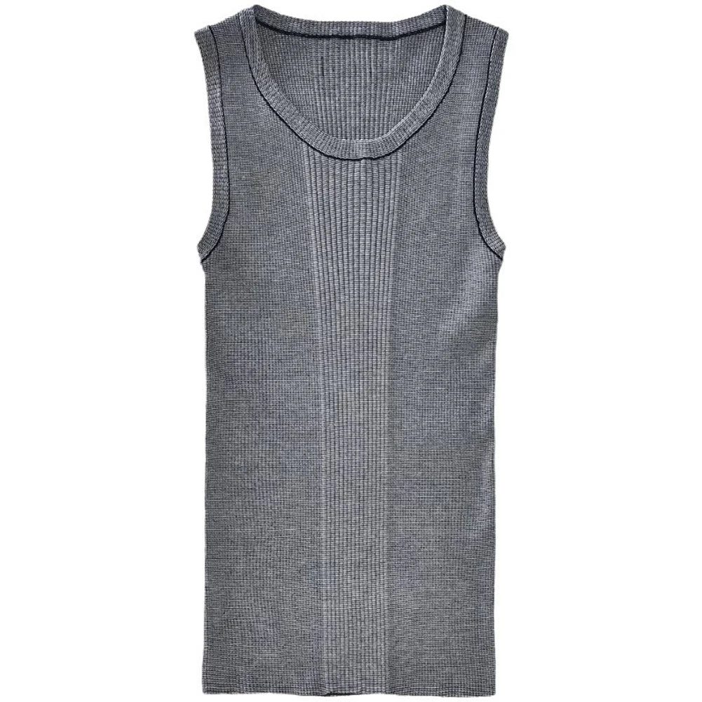 Men's Slim Ribbed Knit Tank Top