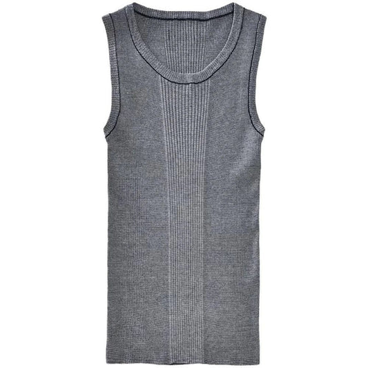 Men's Slim Ribbed Knit Tank Top