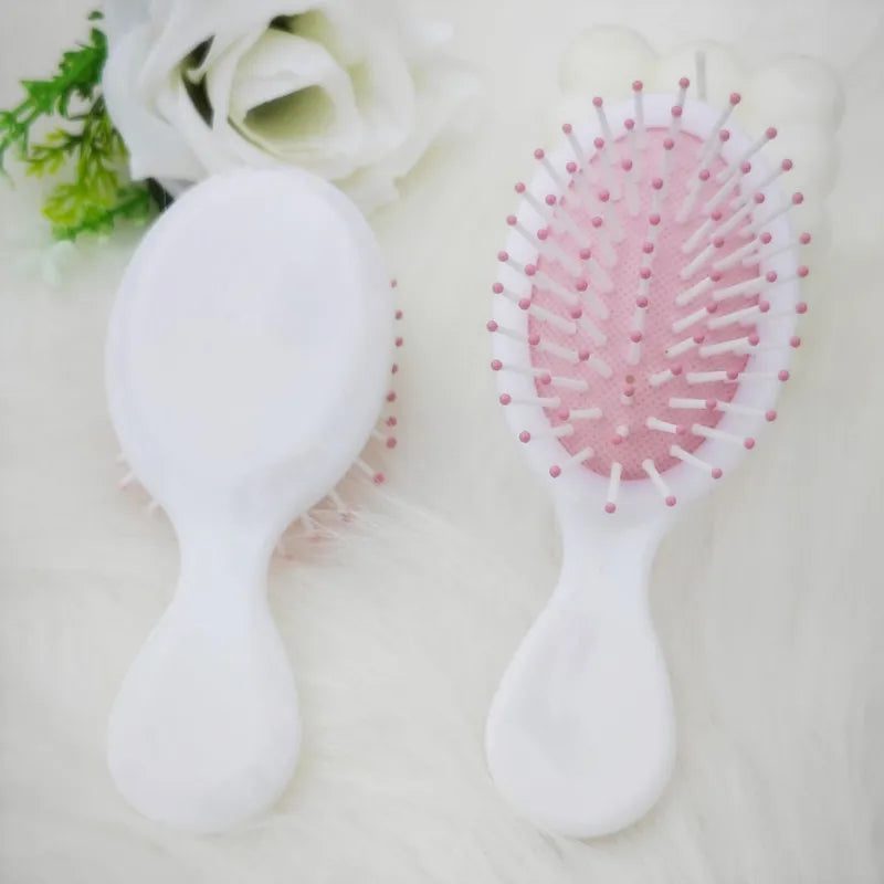 Portable Mini Detangler Hair Brush for All
