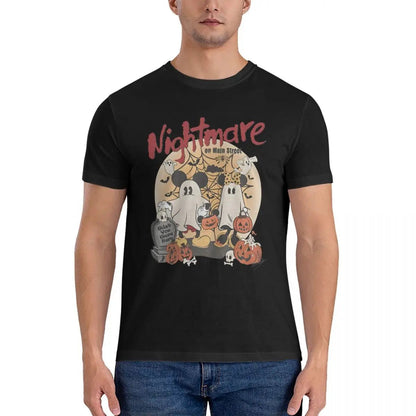 Mickey Minnie Halloween Ghost Men's T-Shirt
