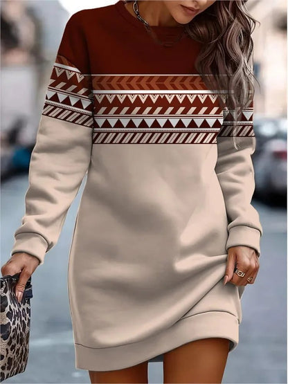 Trendy Oversized Sweatshirt Dresses for Women