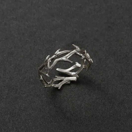 Y2K Vintage Adjustable Silver Punk Rings