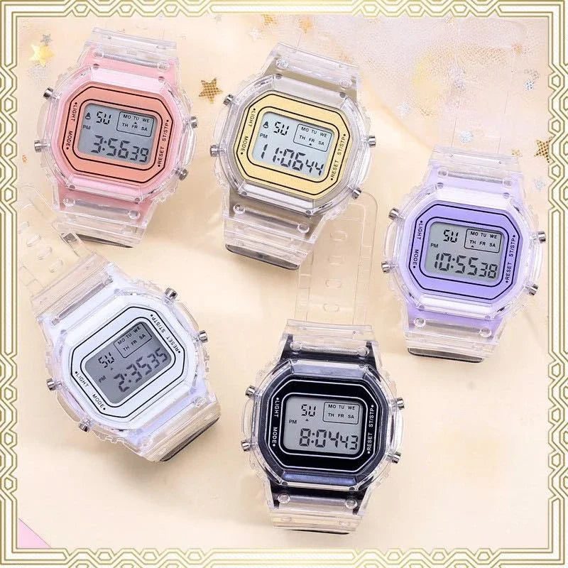 Unisex Waterproof LED Digital Sports Watch