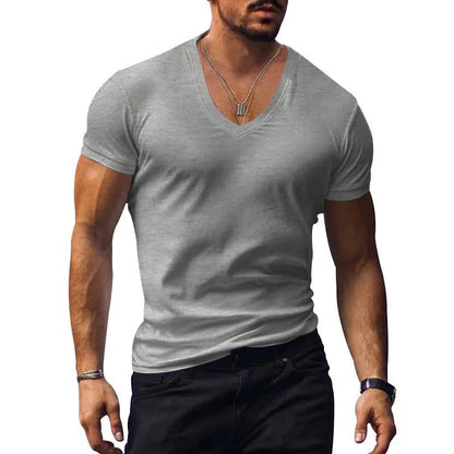 Men's V-Neck Quick-Dry Summer T-Shirt