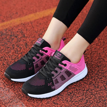 Lightweight Breathable Women’s Running Sports Shoes