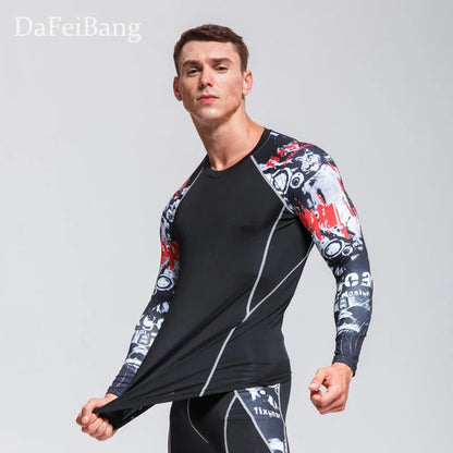 Men's Thermal T-Shirt for Outdoor Sports