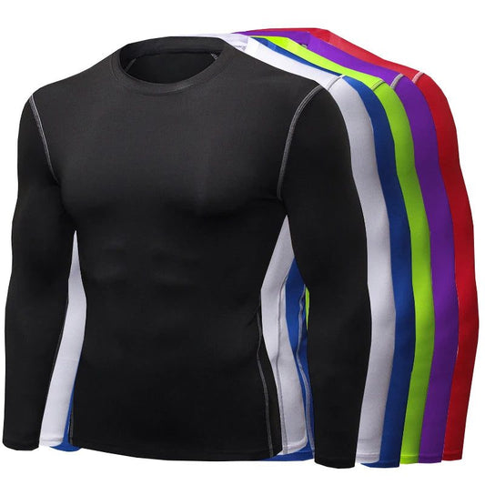Men's Thermal Long-Sleeve Fitness T-Shirt - Fast Dry