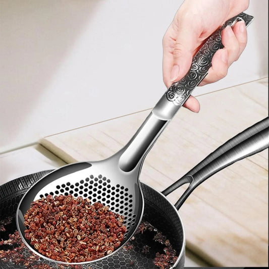 Multifunctional Stainless Steel Slotted Spoon Skimmer