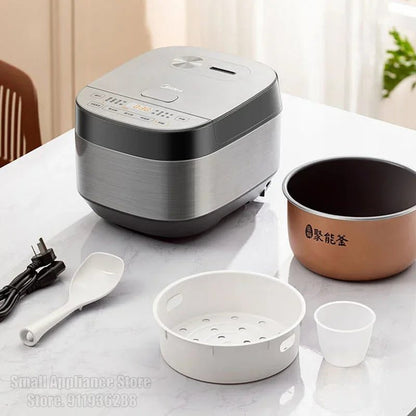 Compact 3L Nonstick Rice Cooker for Versatile Cooking