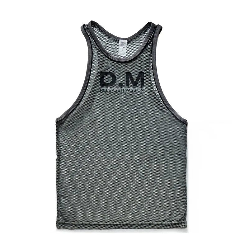 Breathable Mesh Tank Top for Men